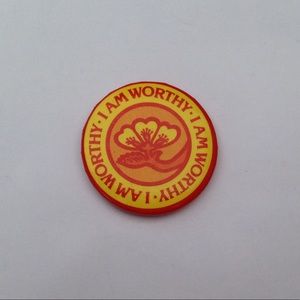 I Am Worthy, I Am Worthy, I Am Worthy Pin